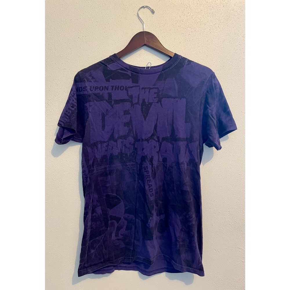 The Devil Wears Prada Size M Purple Metal Band Outnumbered Shirt